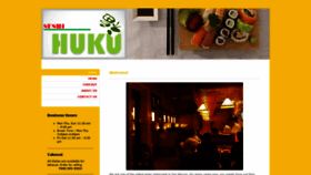 What Sushihuku.net website looked like in 2019 (4 years ago)