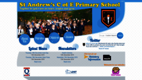 What Standrewsmaghull.com website looked like in 2019 (4 years ago)
