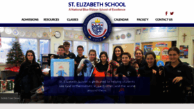 What Sainte-school.org website looked like in 2019 (4 years ago)
