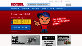 What Skruvat.no website looked like in 2019 (6 years ago)