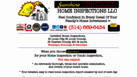 What Sunshinecertifiedstl.com website looked like in 2019 (4 years ago)