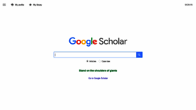 What Scholar.google.cl website looked like in 2019 (4 years ago)