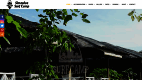 What Simeuluesurfcamp.com website looked like in 2019 (4 years ago)