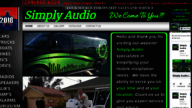 What Simply-audio.com website looked like in 2019 (4 years ago)