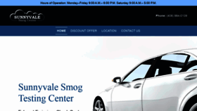 What Sunnyvalesmogcenter.com website looked like in 2019 (4 years ago)