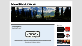 What Sd48seatosky.org website looked like in 2019 (4 years ago)