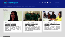 What Souenfermagem.com.br website looked like in 2019 (4 years ago)