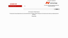 What Screator.net website looked like in 2019 (4 years ago)