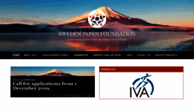 What Swedenjapan.se website looked like in 2019 (4 years ago)