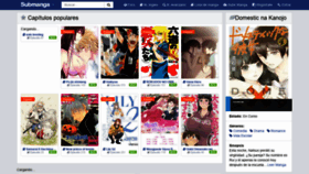 What Submanga.online website looked like in 2019 (4 years ago)