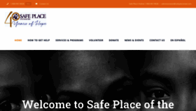 What Safeplacenow.com website looked like in 2019 (4 years ago)