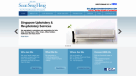 What Soonsengheng.com website looked like in 2019 (4 years ago)