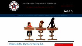 What Starcityk9training.com website looked like in 2019 (4 years ago)