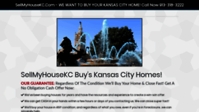 What Sellmyhousekc.com website looked like in 2019 (4 years ago)