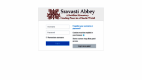 What Safe-sravastiabbey.org website looked like in 2019 (4 years ago)
