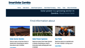 What Smartsolar-zambia.com website looked like in 2019 (4 years ago)