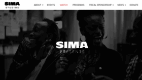 What Simarama.com website looked like in 2019 (4 years ago)