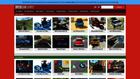 What Speedcargames.com website looked like in 2019 (4 years ago)