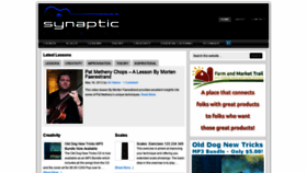 What Synapticstudios.com website looked like in 2019 (4 years ago)