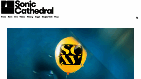 What Soniccathedral.co.uk website looked like in 2019 (5 years ago)