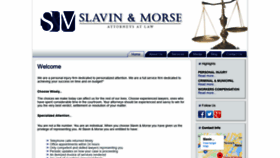 What Slavin-morse.com website looked like in 2019 (4 years ago)