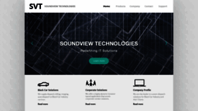 What Soundviewtech.com website looked like in 2019 (4 years ago)