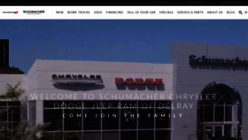 What Schumacherchryslerdodgejeepramofdelraybeach.com website looked like in 2019 (4 years ago)