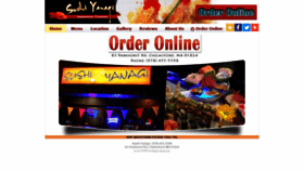 What Sushiyanagichelmsford.com website looked like in 2019 (4 years ago)