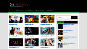 What Siamreplay.com website looked like in 2019 (4 years ago)