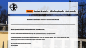 What Svleipzig1910.de website looked like in 2019 (4 years ago)