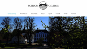 What Schloss-gelting.de website looked like in 2019 (4 years ago)