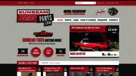 What Sunbeamtigerparts.com website looked like in 2019 (4 years ago)