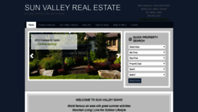What Sunvalleyproperty.com website looked like in 2019 (4 years ago)