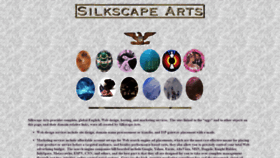 What Silkscape.com website looked like in 2019 (4 years ago)