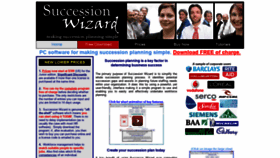 What Successionwizard.com website looked like in 2019 (4 years ago)