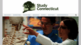 What Studyconnecticut.us website looked like in 2019 (4 years ago)