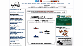 What Shoenet.com website looked like in 2019 (4 years ago)