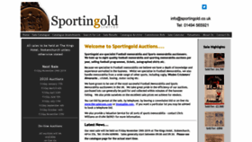 What Sportingoldauctions.co.uk website looked like in 2019 (4 years ago)