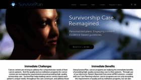 What Survivorplan.io website looked like in 2019 (4 years ago)