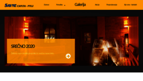 What Savne-cafuta.com website looked like in 2019 (4 years ago)