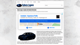 What Sulegacy.com website looked like in 2019 (4 years ago)