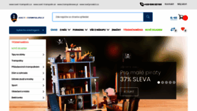 What Svet-trampolin.cz website looked like in 2019 (4 years ago)