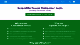 What Supportourgroups.com website looked like in 2019 (4 years ago)