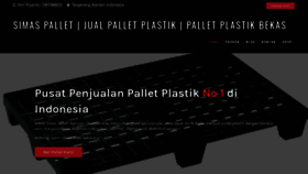 What Simaspallet.com website looked like in 2019 (4 years ago)