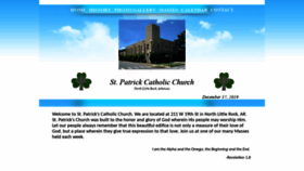 What Saintpatricknlr.com website looked like in 2019 (4 years ago)