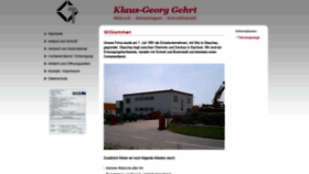 What Schrott-gehrt.de website looked like in 2019 (4 years ago)