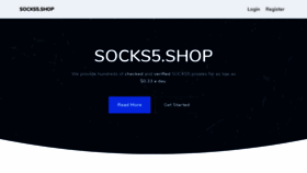 What Socks5.shop website looked like in 2019 (4 years ago)
