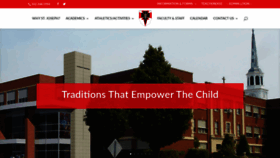 What Stjoeelem.org website looked like in 2019 (4 years ago)