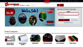 What Sfsignsupply.com website looked like in 2019 (4 years ago)