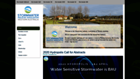 What Stormwaterwa.asn.au website looked like in 2019 (4 years ago)
